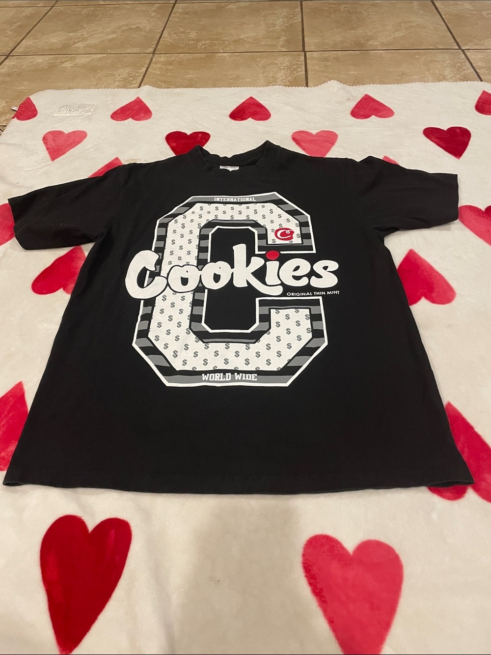 Cookies Worldwide Graphic Black Short Sleeve Tee